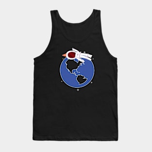 Space Man Birthday Tank Top